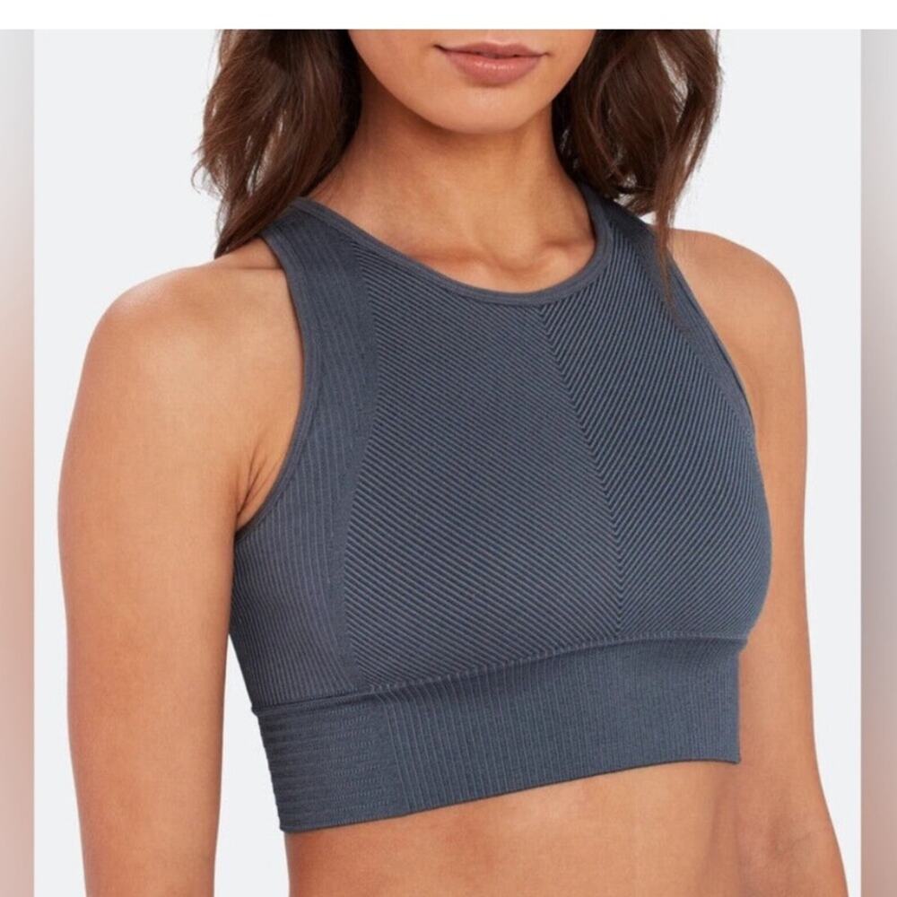 Varley Hooper sports bra gray sz S
